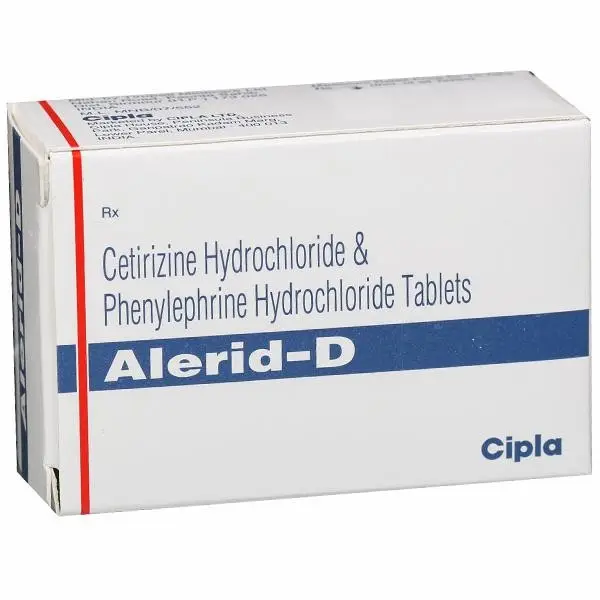 Alerid-D 5mg/10mg Tablet 10s