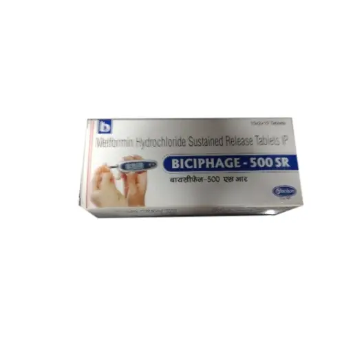 Biciphage 500mg Tablet SR 10s