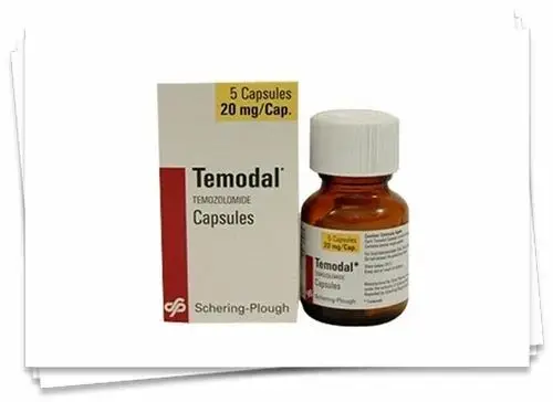 Temodal 20mg Capsule 5s