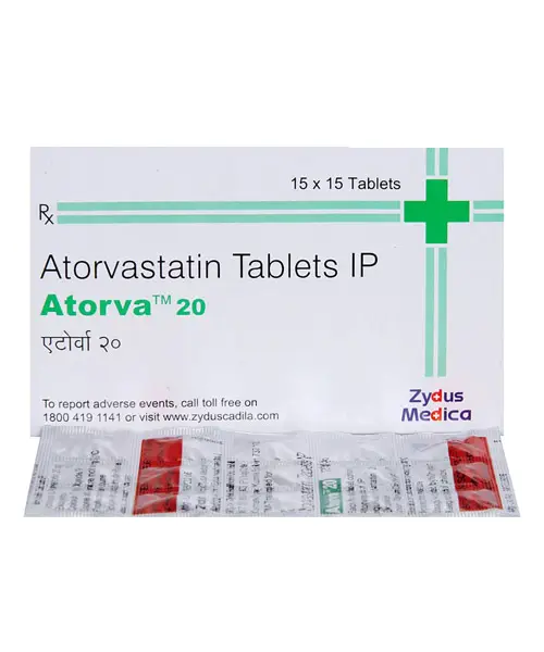 Atorva 20 Tablet 10s