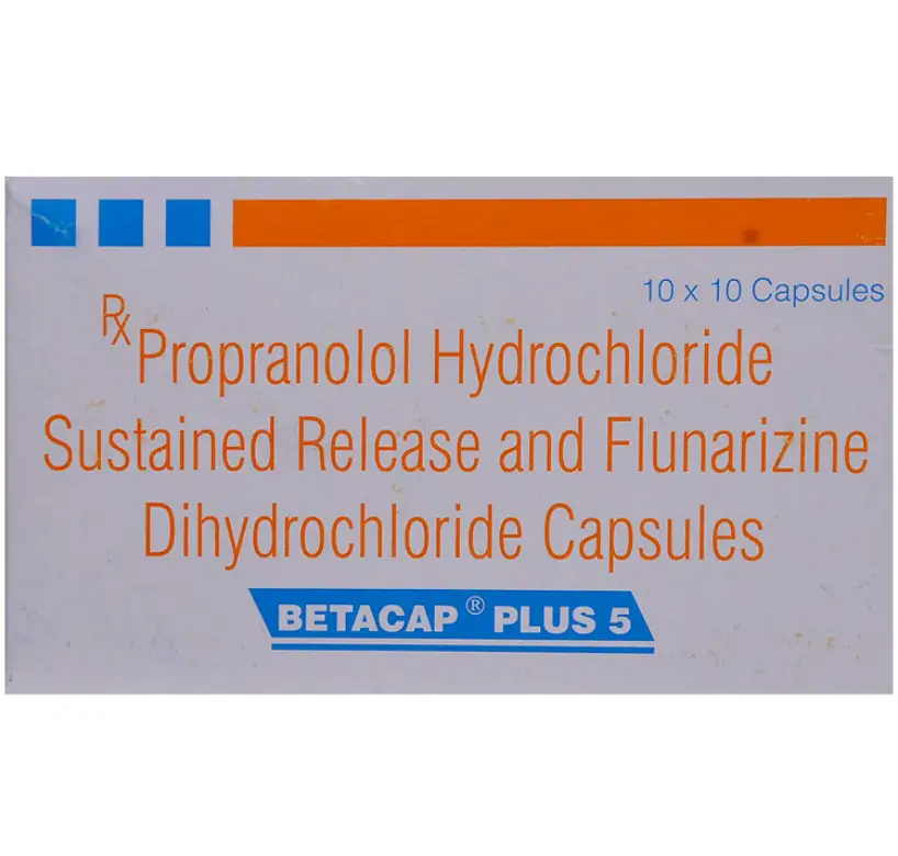 Betacap Plus 40mg/5mg Capsule SR 10s