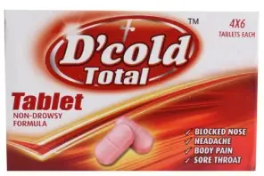 D Cold Total Tablet 6s