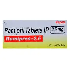 Ramipres 2.5mg Tablet 10s