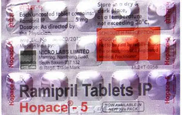 Hopace 5mg Tablet 15s