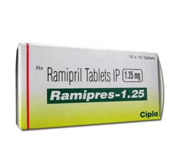 Ramipres 1.25mg Tablet 10s