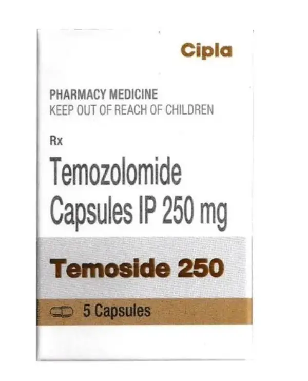 Temoside 250mg Capsule 5s