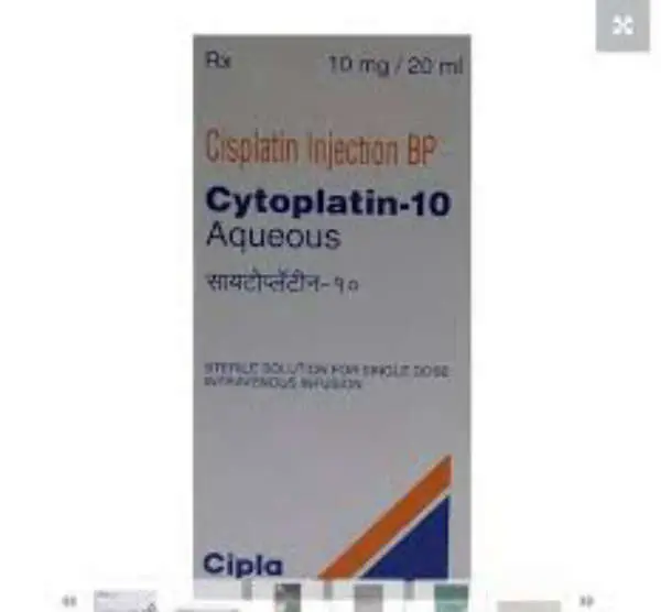 Cytoplatin 10mg Injection