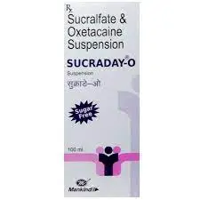 Sucraday O 1000mg/20mg Syrup 100ml