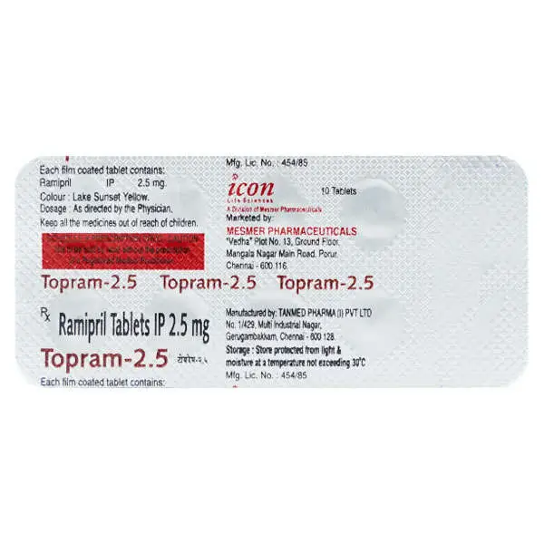 Topram 2.5mg Tablet