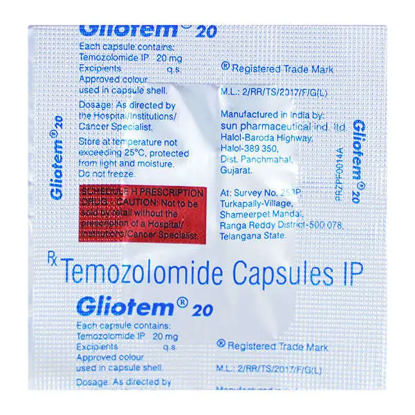 Gliotem 250mg Capsule