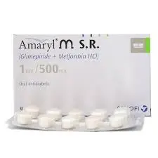 Amaryl M 1mg/500mg Tablet SR 20s