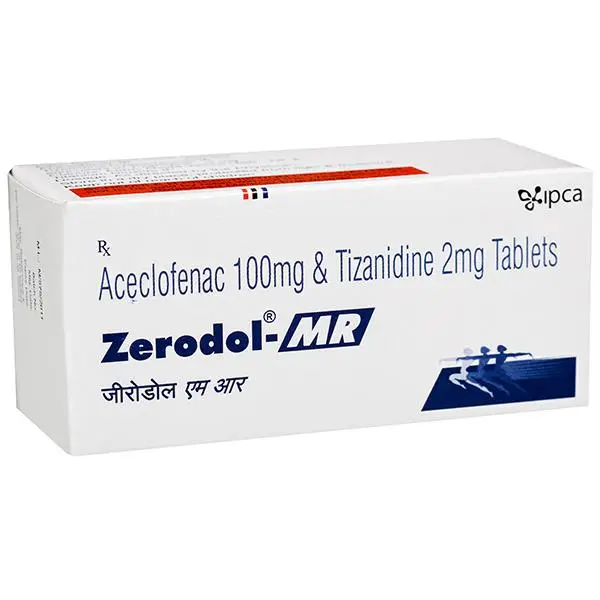 Zerodol MR 100mg/2mg Tablet 10s