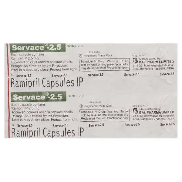 Servace 2.5mg Capsule