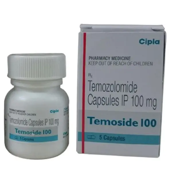 Temoside 100mg Capsule 5s