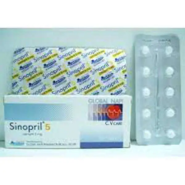 Sinopril 5mg Tablet