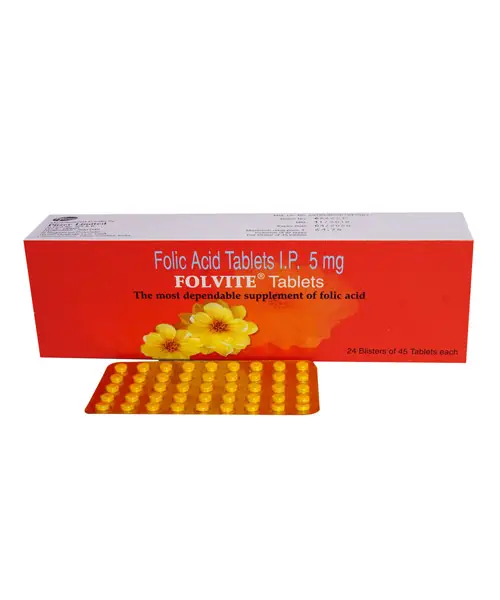 Folvite 5mg Tablet 45s