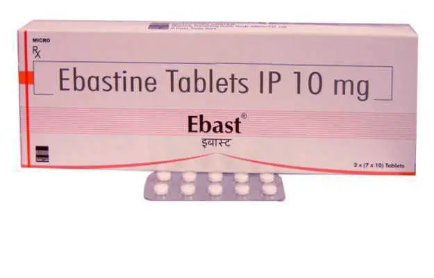 Ebast 10mg Tablet 10s