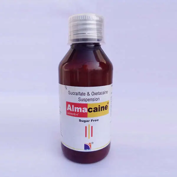 Almacaine Oral Suspension Sugar Free