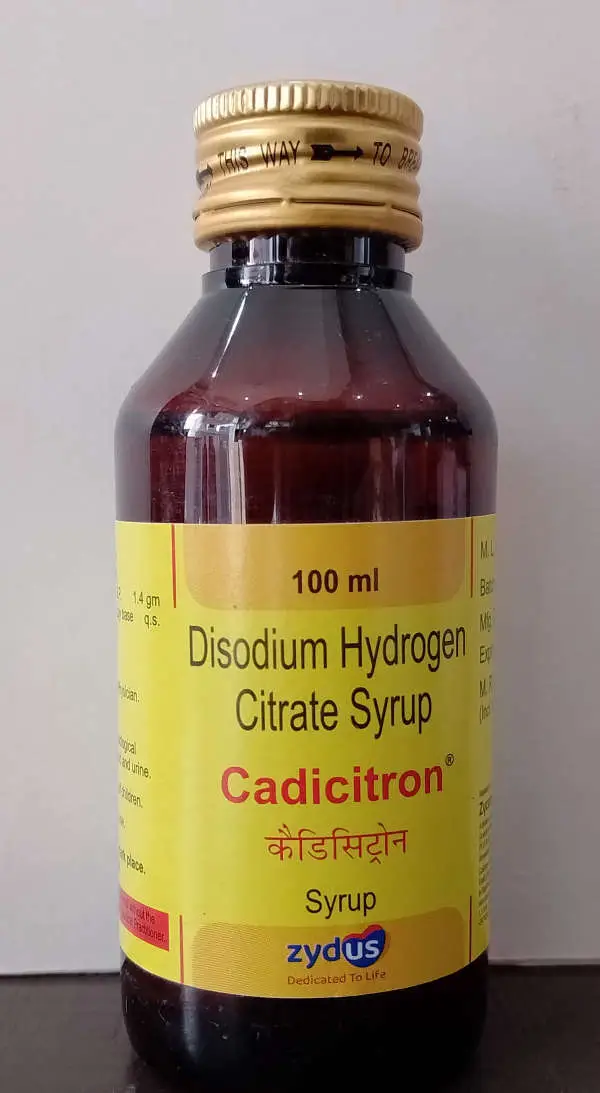 Cadicitron 1.4gm/5ml Syrup