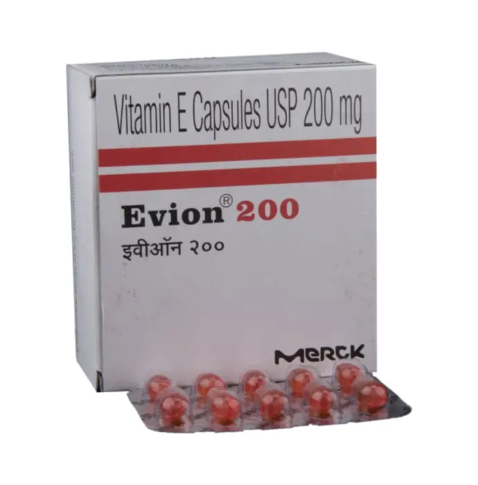 Evion 200IU Capsule 10s