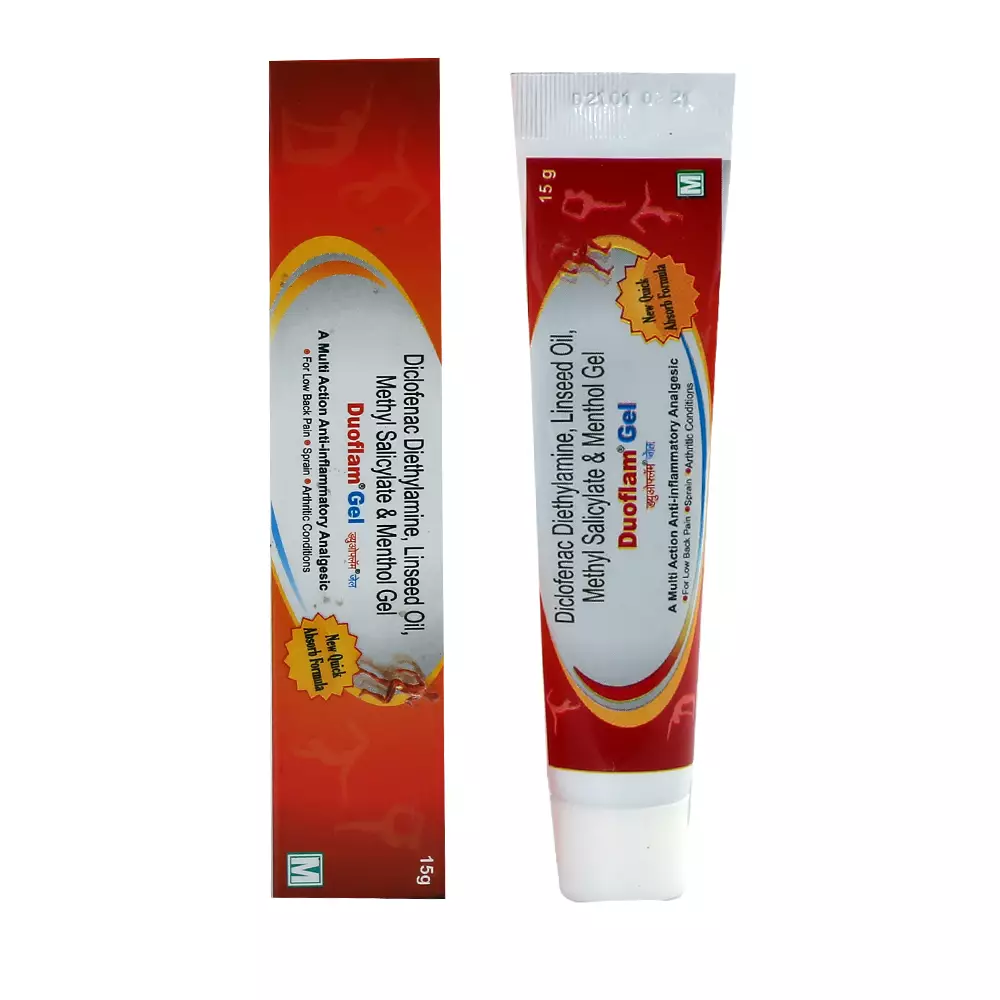 DUOFLAM GEL 15GM Upto 55.00% Off | Wellness Forever