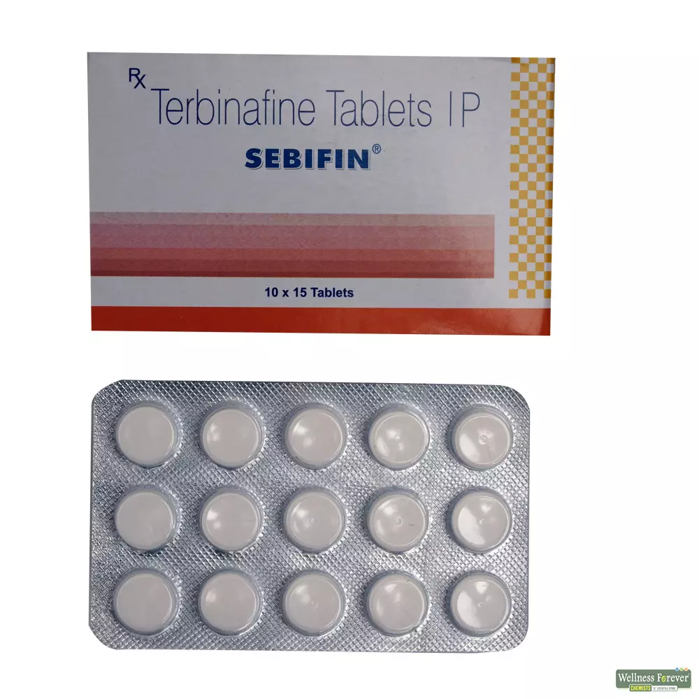 SEBIFIN 250MG 15TAB Upto 33% Off