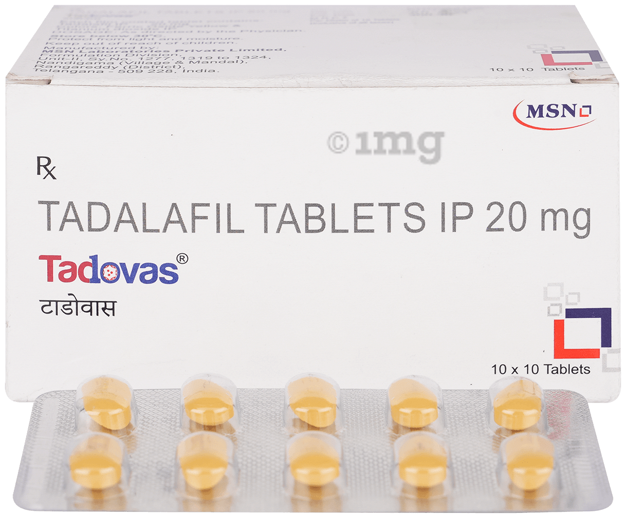 Tadovas 20mg Tablet