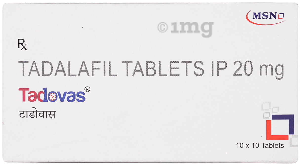 Tadovas 20mg Tablet