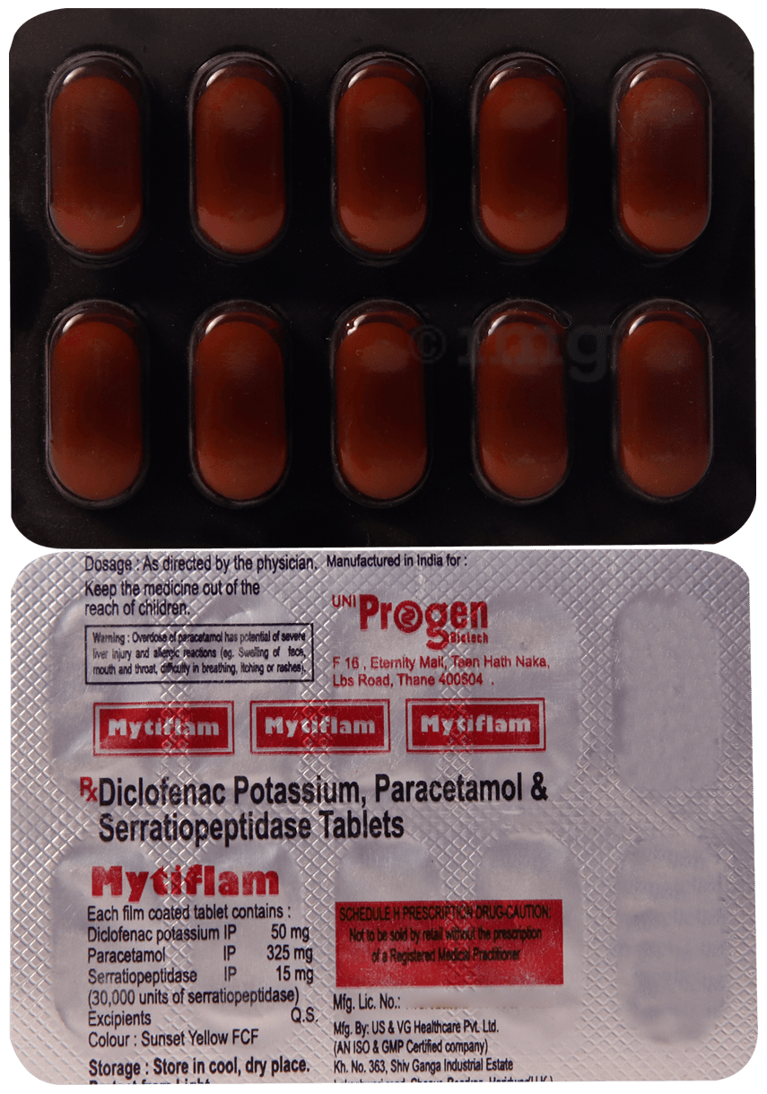 Mytiflam Tablet