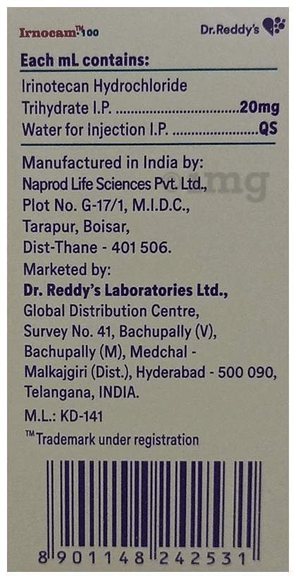 Irnocam 100 Injection