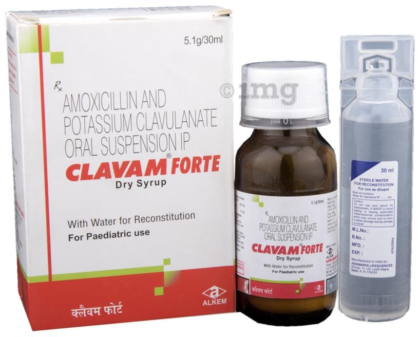 Clavam Forte Dry Syrup