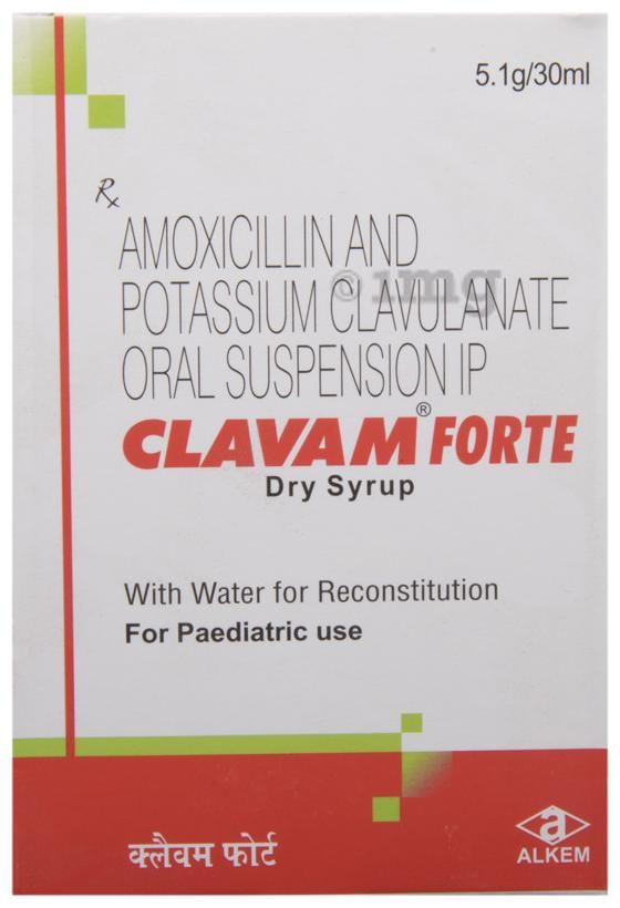 Clavam Forte Dry Syrup