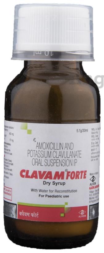 Clavam Forte Dry Syrup