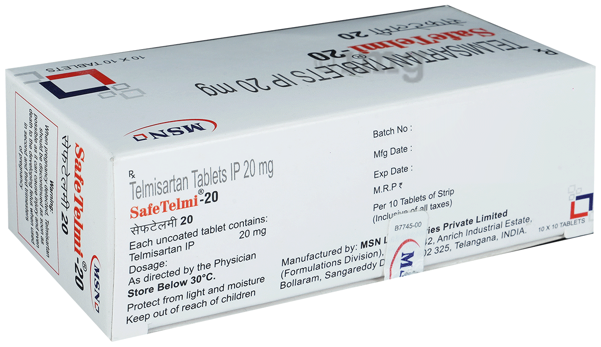 Safetelmi 20 Tablet