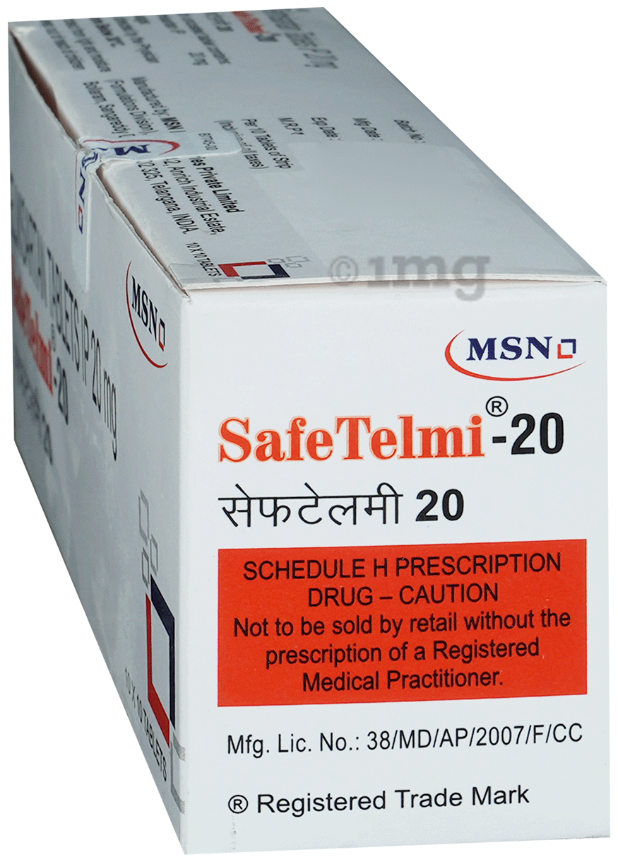 Safetelmi 20 Tablet