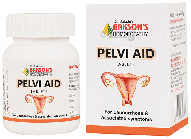 Bakson's Homeopathy Pelvi Aid Tablet