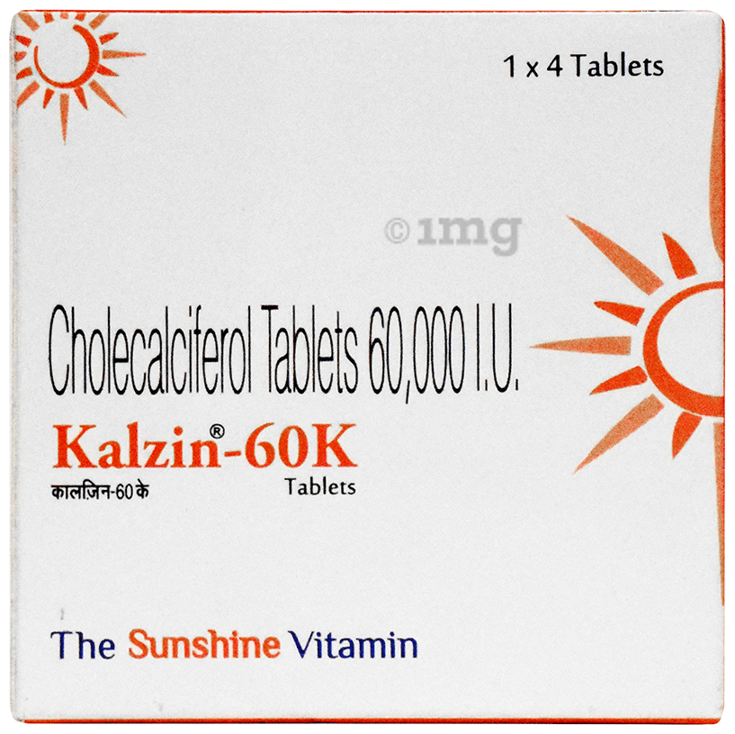 Kalzin 60K Tablet