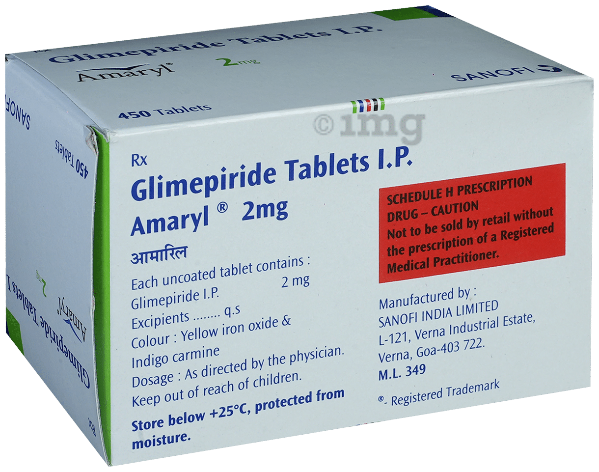 Amaryl 2mg Tablet