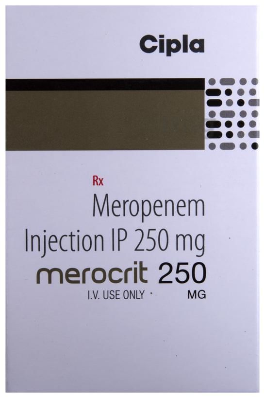 Merocrit 250mg Injection