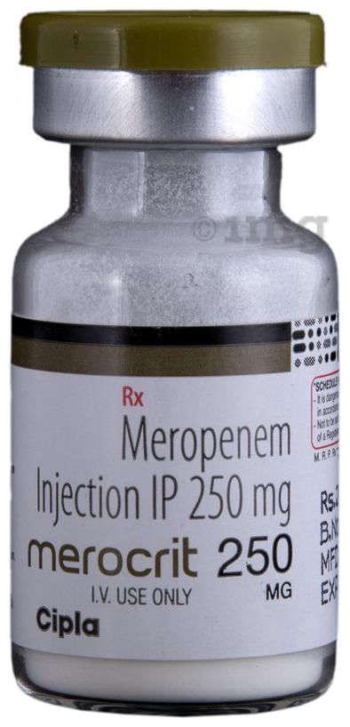 Merocrit 250mg Injection