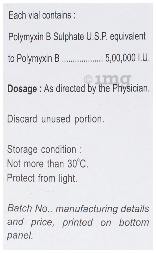 Poly Mxb 500000IU Injection