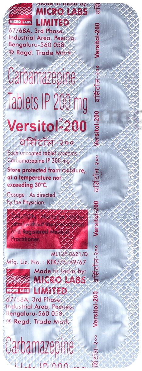 Versitol 200mg Tablet