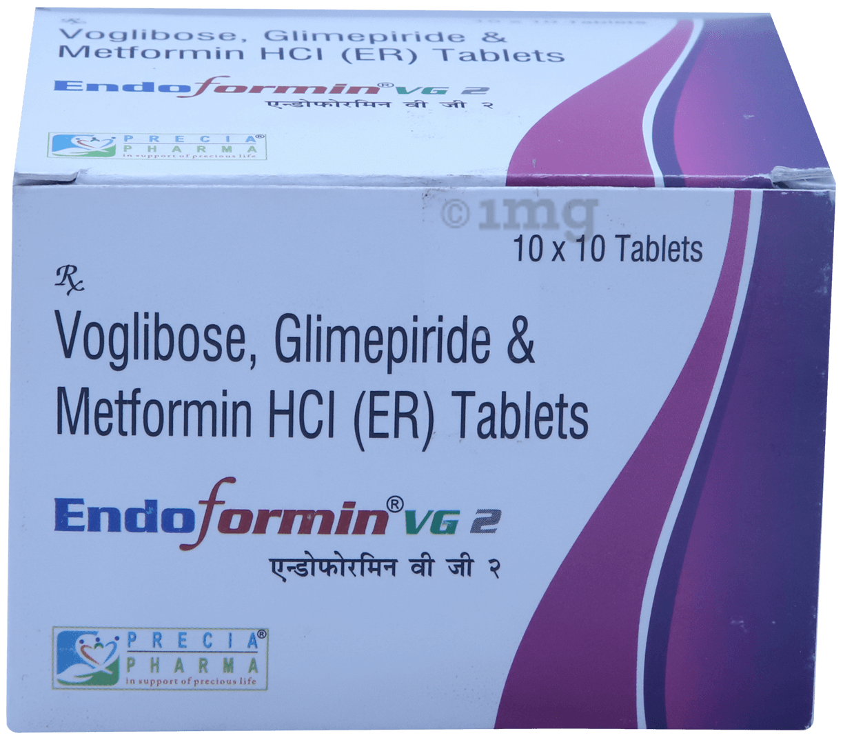 Endoformin VG  2mg/500mg/0.2mg Tablet ER