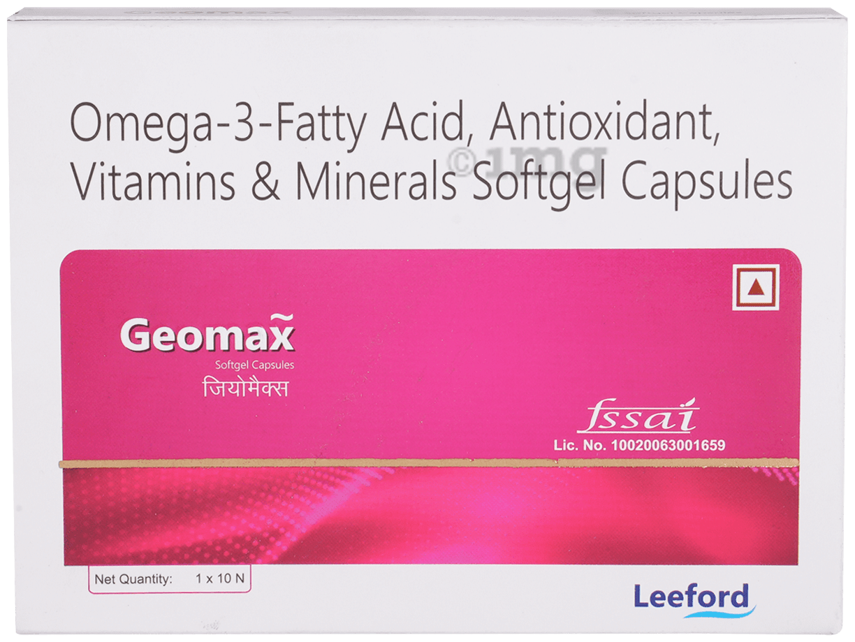 Geomax Soft Gel Capsule