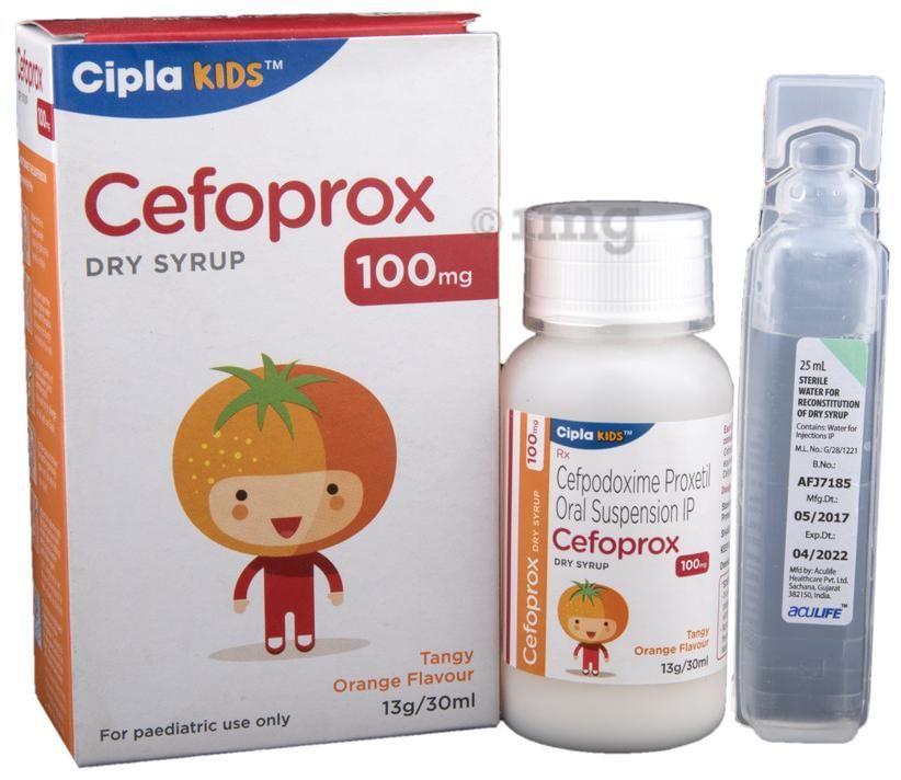 Cefoprox 100mg Dry Syrup