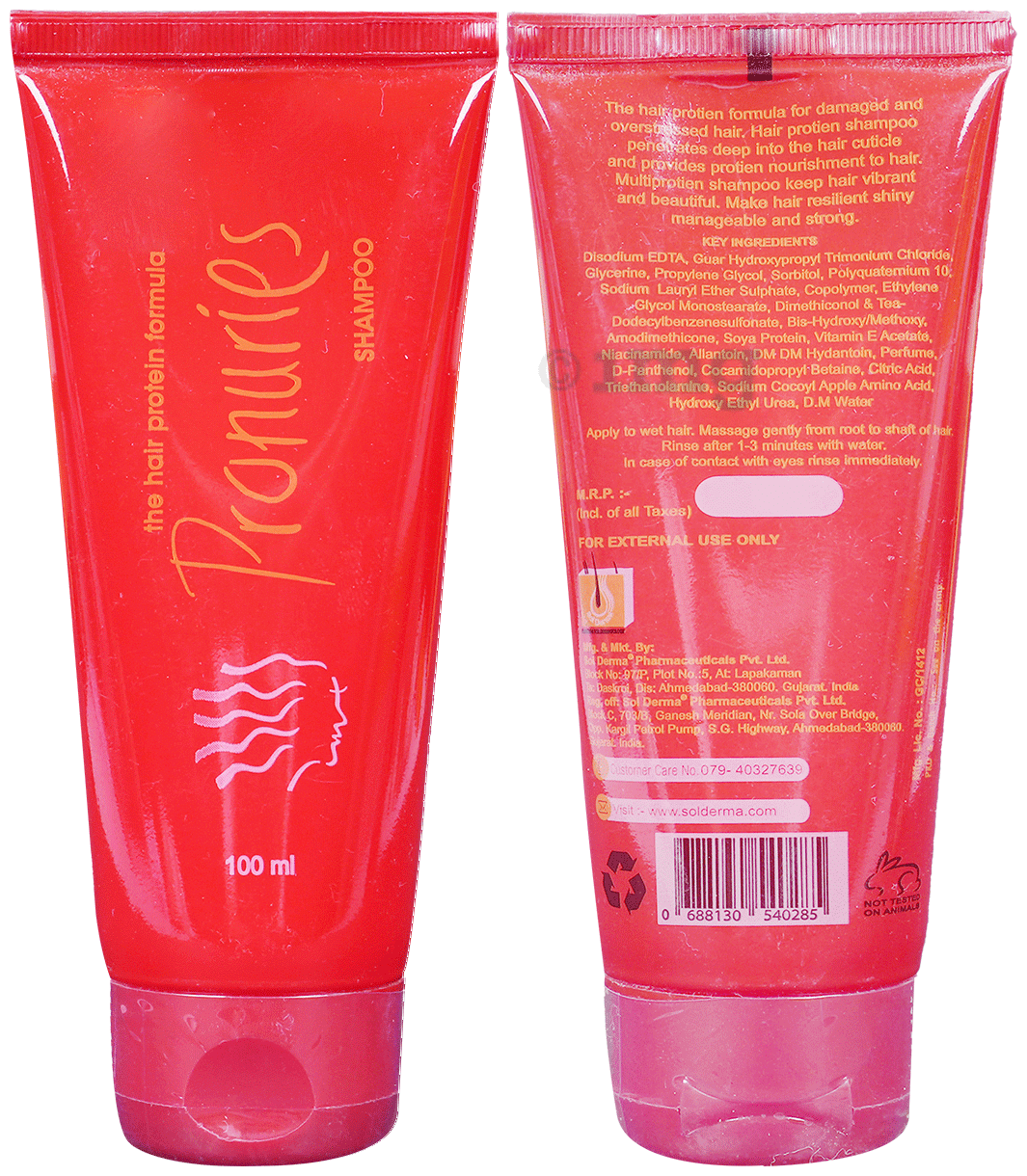 Pronuries Shampoo | The Hair Protein Formula