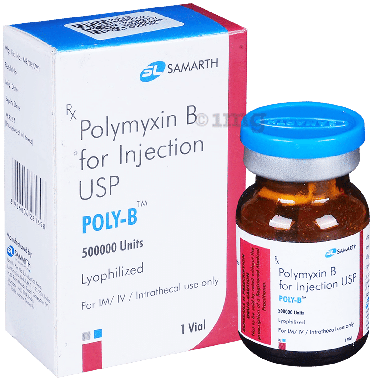 Poly B 500000IU Injection