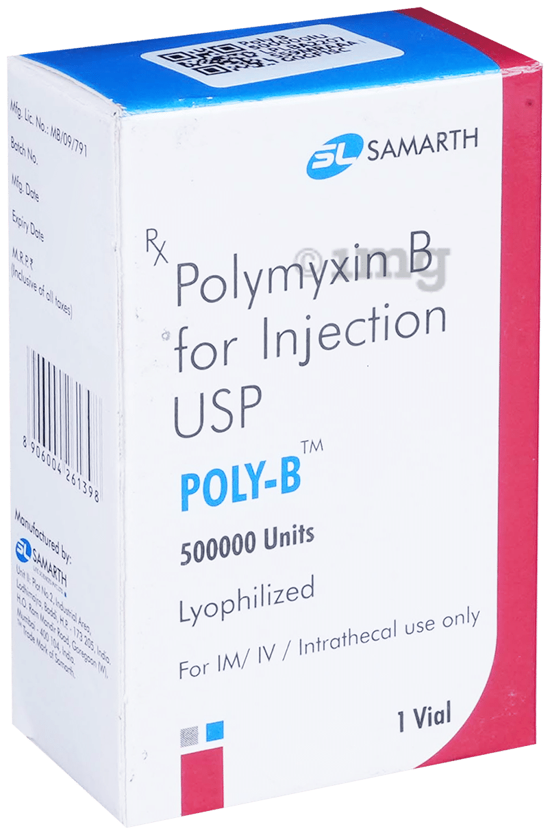 Poly B 500000IU Injection