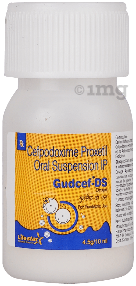 Gudcef DS 50mg Oral Drops