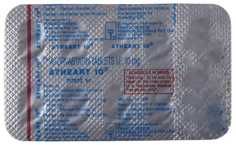 Atheart 10 Tablet